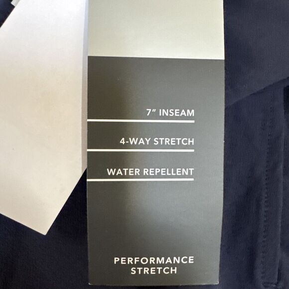 MSX By Michael Strahan Mens Modern Blue Premium Ultra Stretch Athletic Shorts 2X - Picture 4 of 8